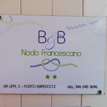 B&B Nodo Francescano Porto Empedocle Extérieur photo